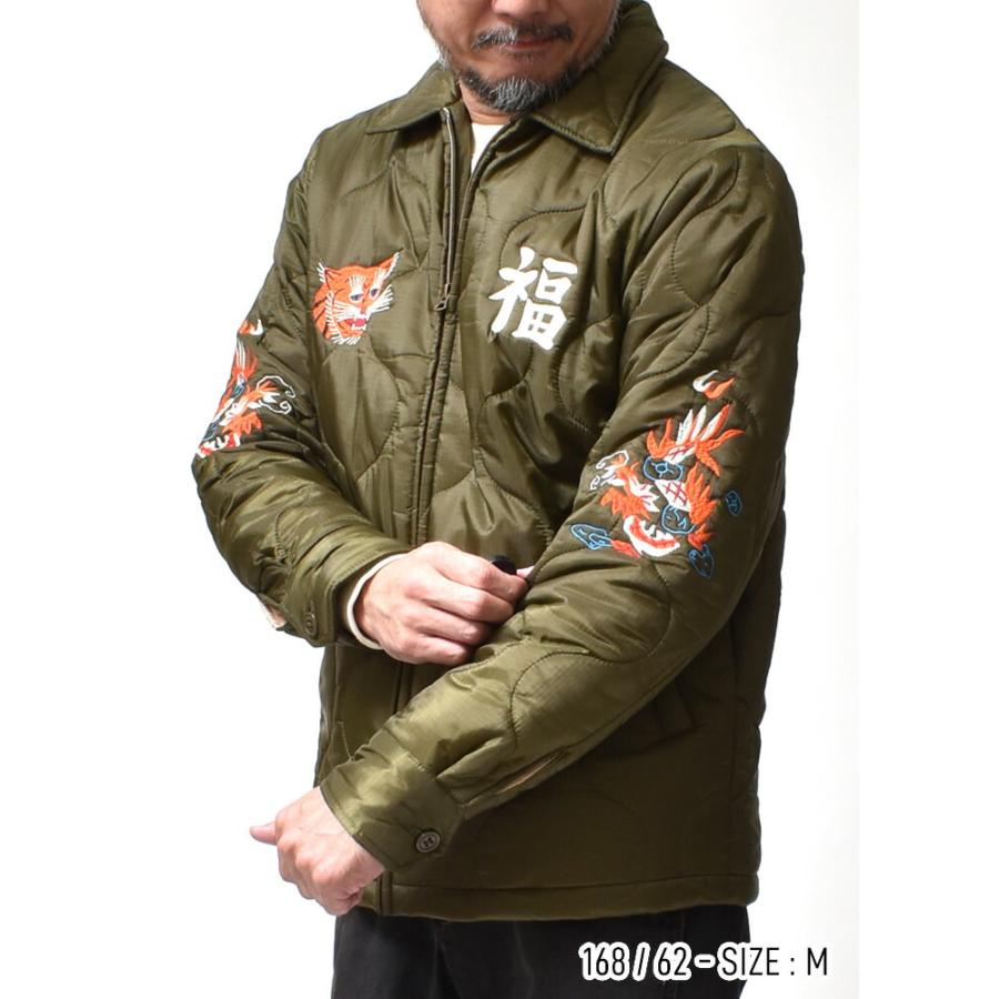 HOUSTON（ヒューストン） ベトジャン メンズ 中綿ジャケット おしゃれ