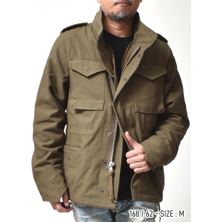 M65 フォールドジャケット アウター メンズ ショートタイプ ブランド 春 秋冬の画像