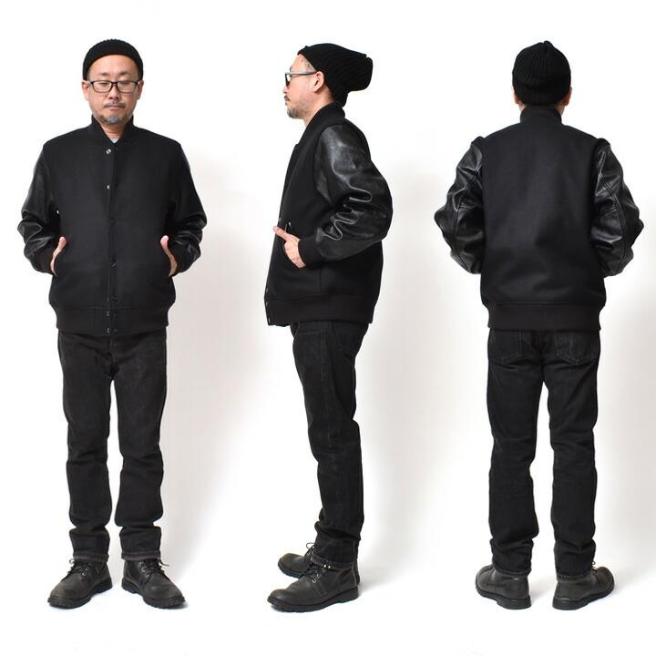 HOUSTON スタジャン ヒューストン 無地 メンズ 大きいサイズ HOUSTON スタジャン ヒューストン 無地 メンズ 大きいサイズ