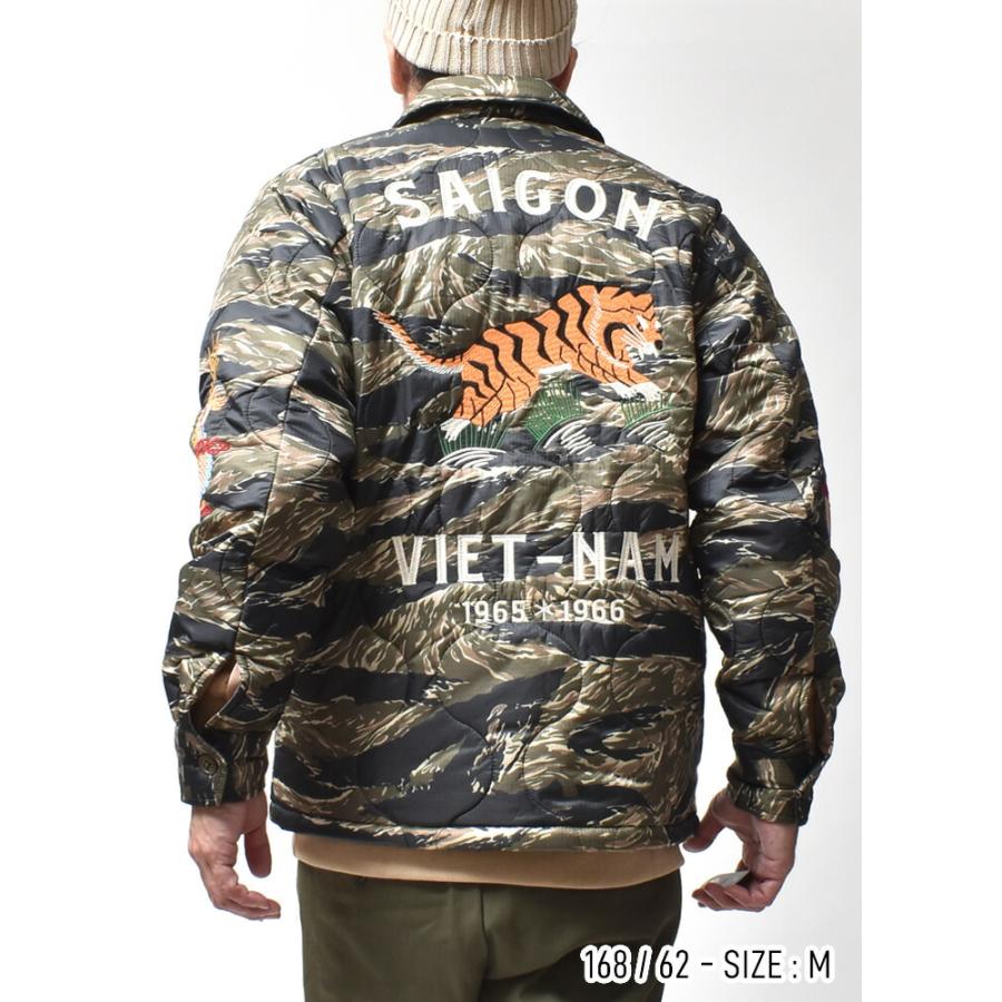 HOUSTON（ヒューストン） ベトジャン メンズ 中綿ジャケット 大きい