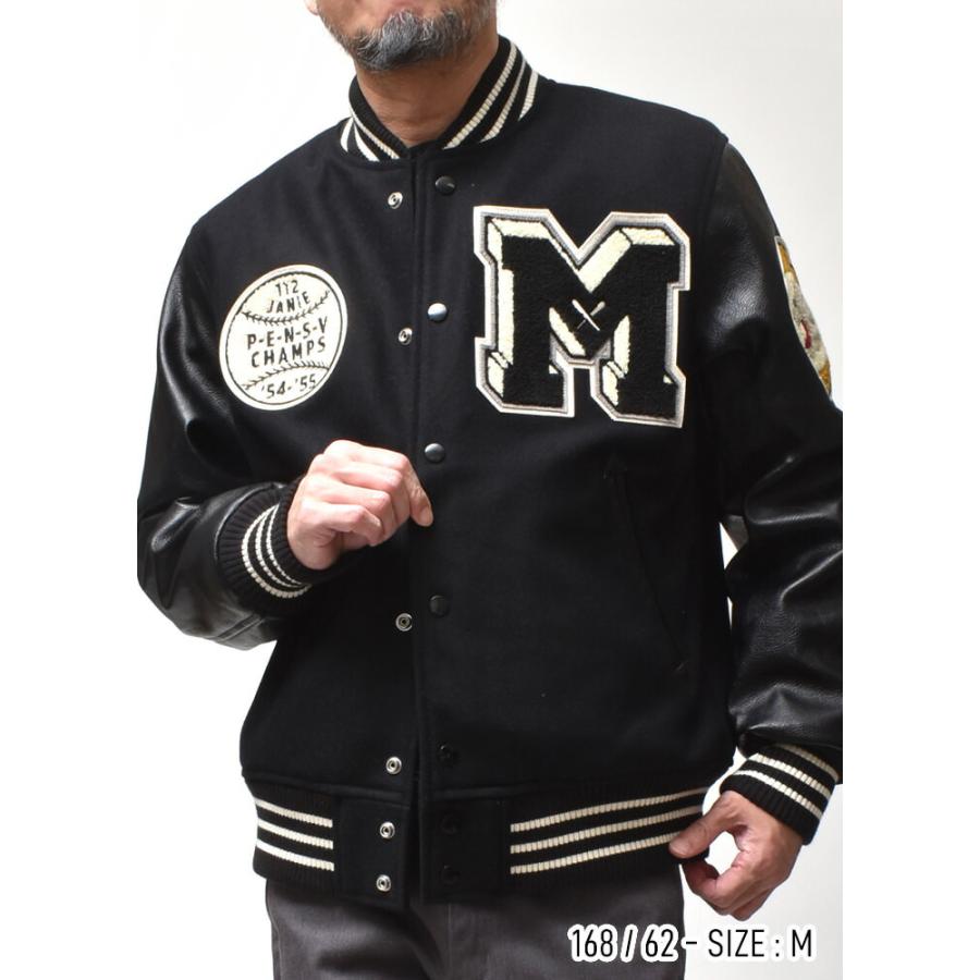 HOUSTON（ヒューストン） スタジャン メンズ 大きいサイズ スカジャン