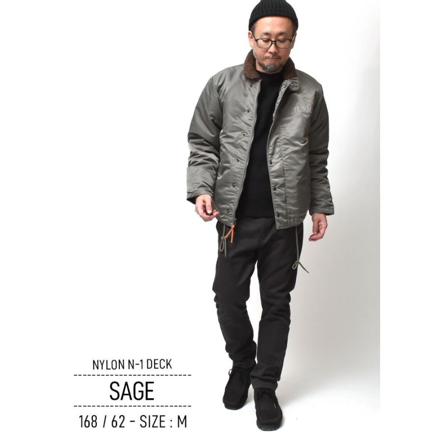 HOUSTON N-1 デッキジャケット アウター メンズ 冬物 ブランド  