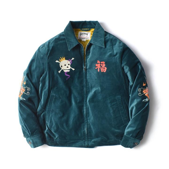 HOUSTON（ヒューストン） ベトジャン メンズ 刺繍 ジャケット アウター