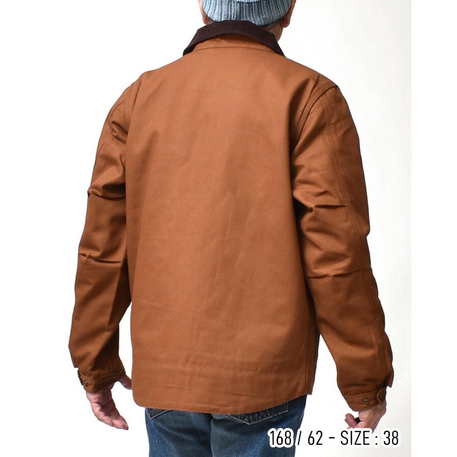 ワークジャケット メンズ アメカジ 大きいサイズ カバーオール ジップ