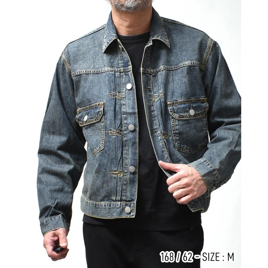 Gジャン 2nd メンズ デニムシャツ アメカジ ブランド デニムジャケット