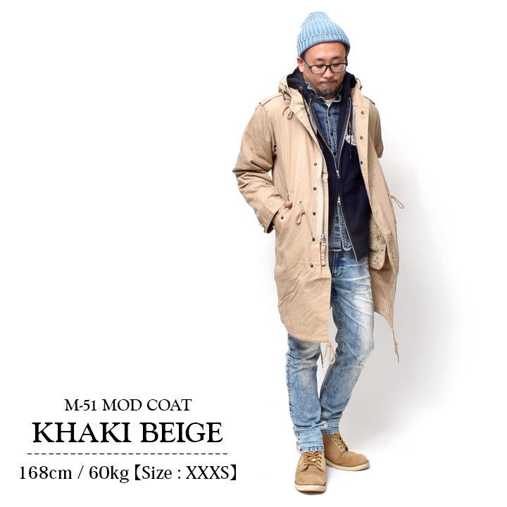 HOUSTON ヒューストン M-51パーカ モッズコート　ミリタリー　米軍 HOUSTON ヒューストン WAIPER別注 日本製 米軍 M-51パーカ