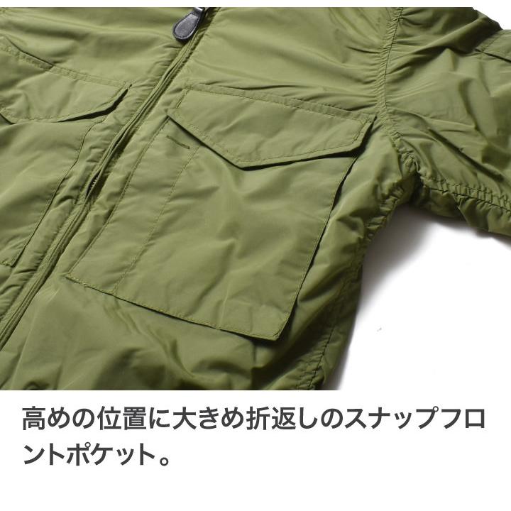 HOUSTON（ヒューストン） フライトジャケット 中綿 メンズ 大きい