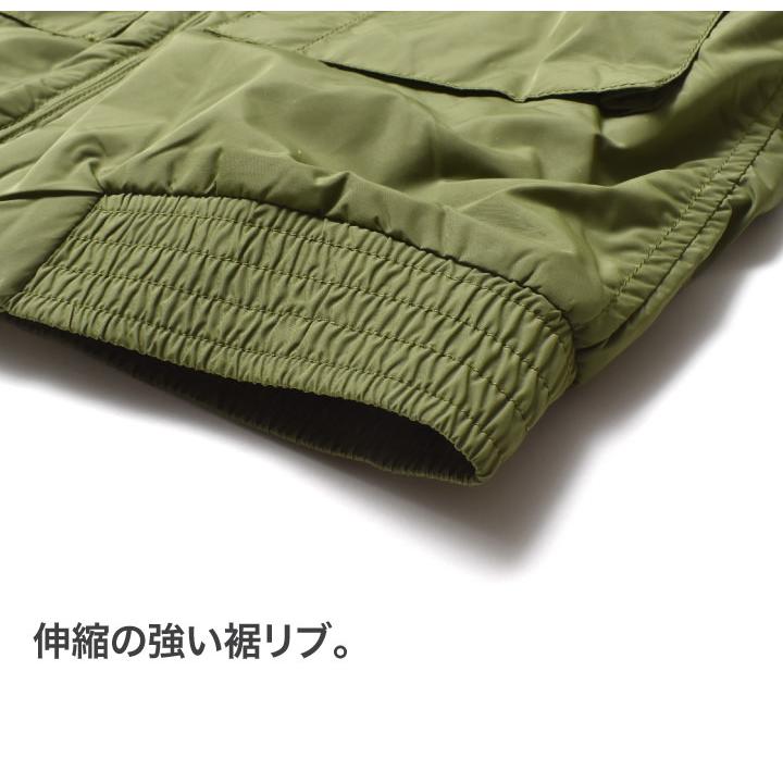 HOUSTON（ヒューストン） フライトジャケット 中綿 メンズ 大きい