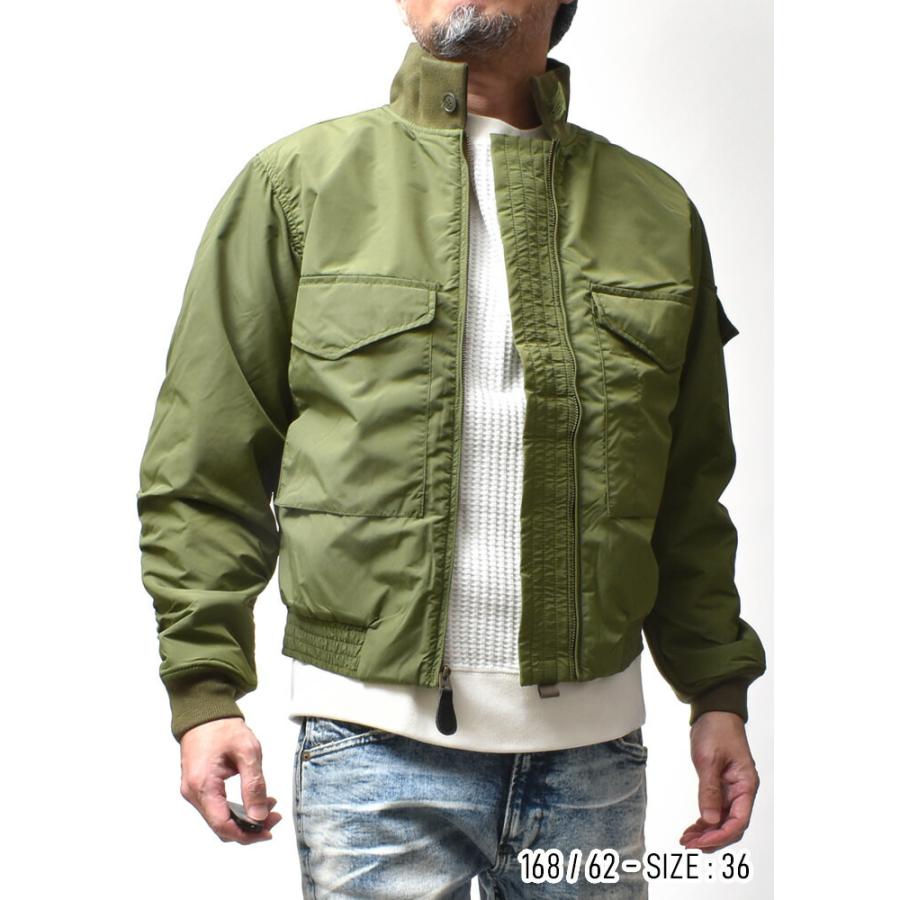 着用一回 ALPHA フライトJKT 短丈 L ボンバージャケット