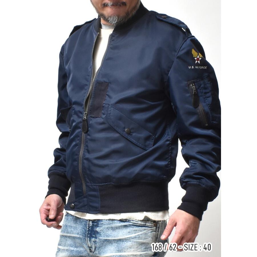 HOUSTON（ヒューストン） L-2 フライトジャケット アウター メンズ