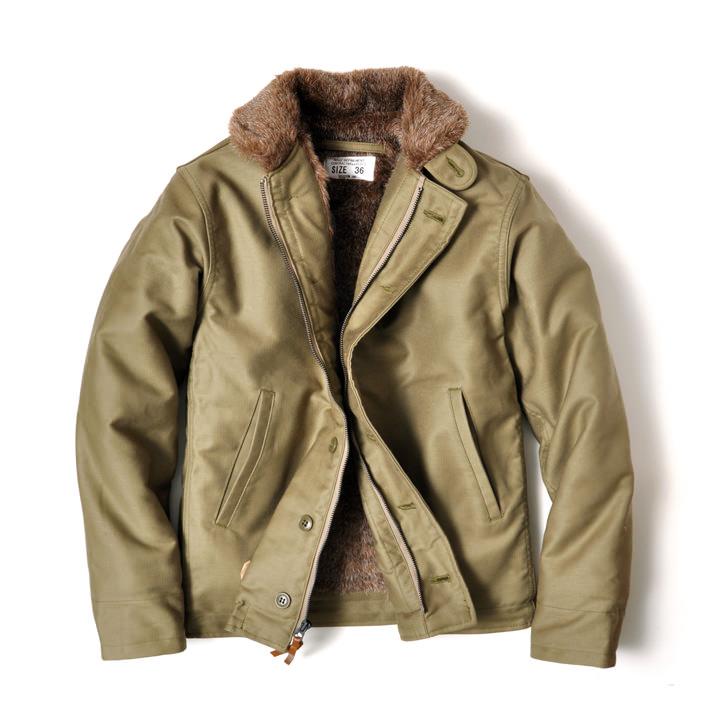 HOUSTON（ヒューストン） N-1 デッキジャケット アウター メンズ