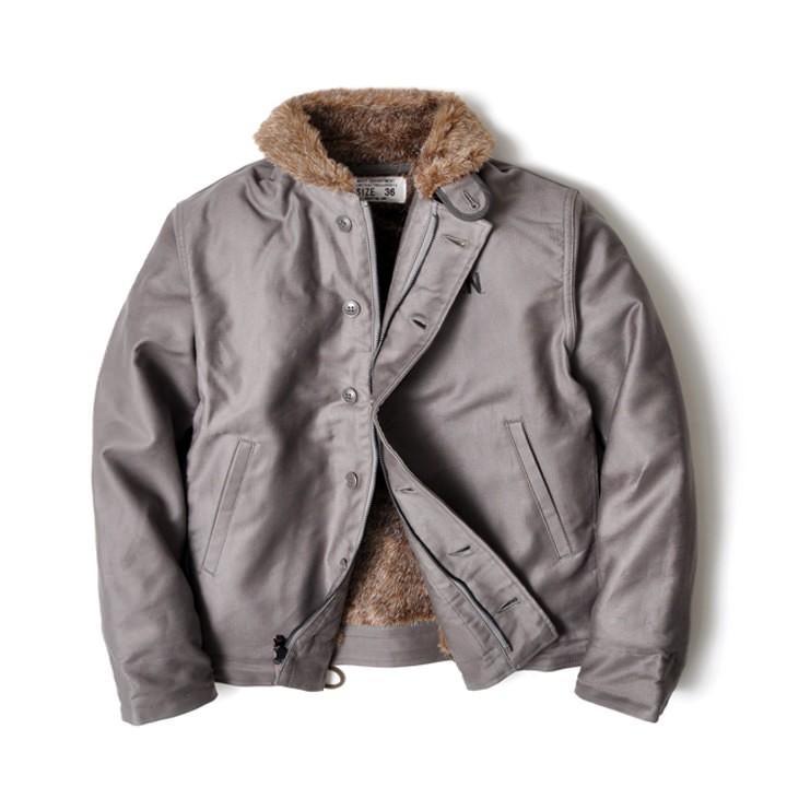 N-1デッキジャケット 着こなし ヒューストン コーデ ブランド おしゃれ アメカジ 30代 40代 50代 60代 ヒューストン アメカジ 着丈68