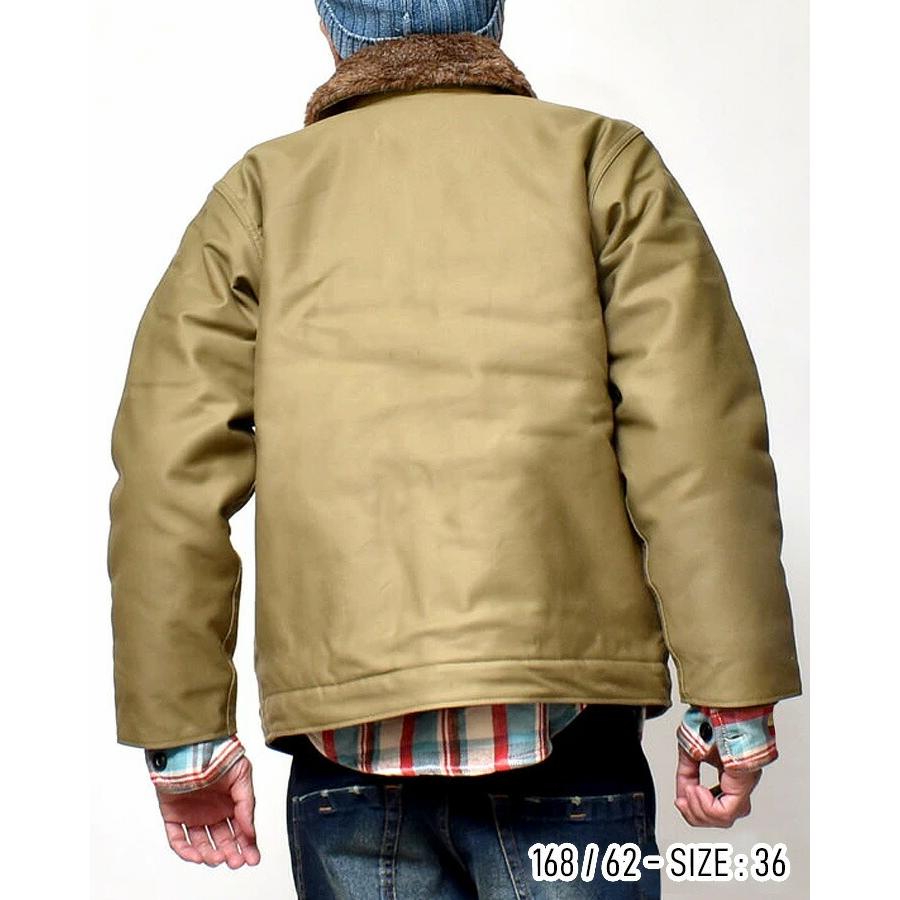 HOUSTON（ヒューストン） N-1 デッキジャケット アウター メンズ