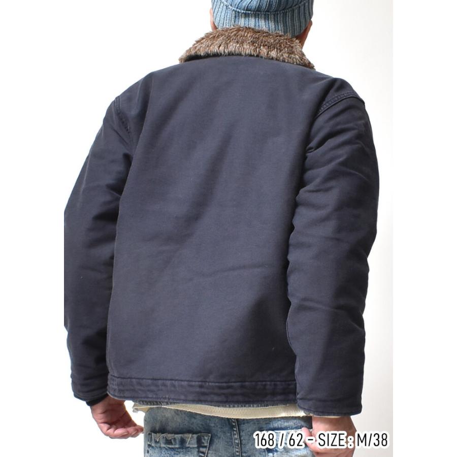 HOUSTON N-1デッキジャケット 着こなし ヒューストン コーデ