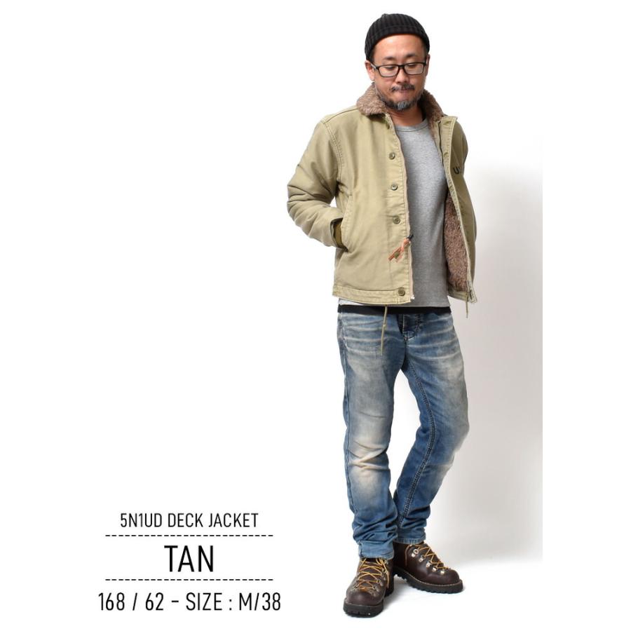 HOUSTON N-1 DECK JACKET TAN 40サイズ