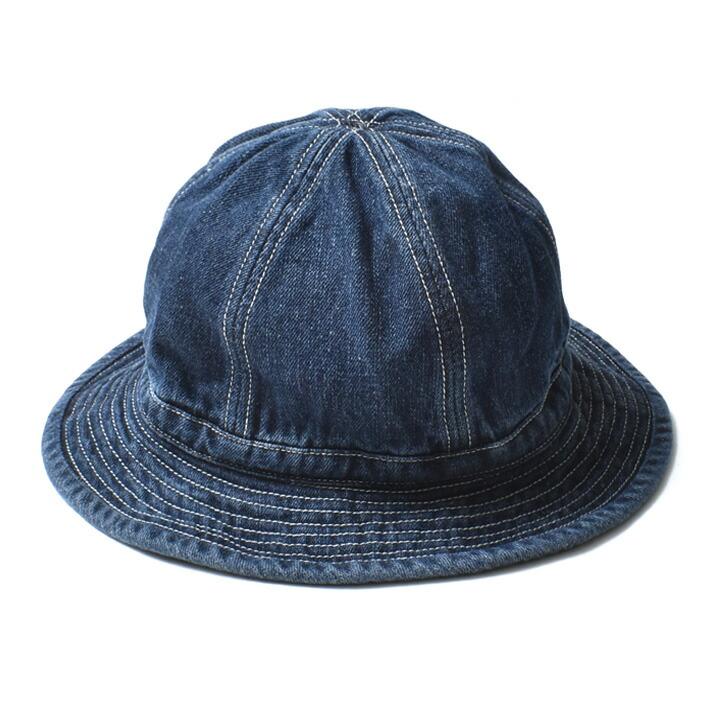 HOUSTON（ヒューストン） デニムハット ミリタリー アーミー メンズ