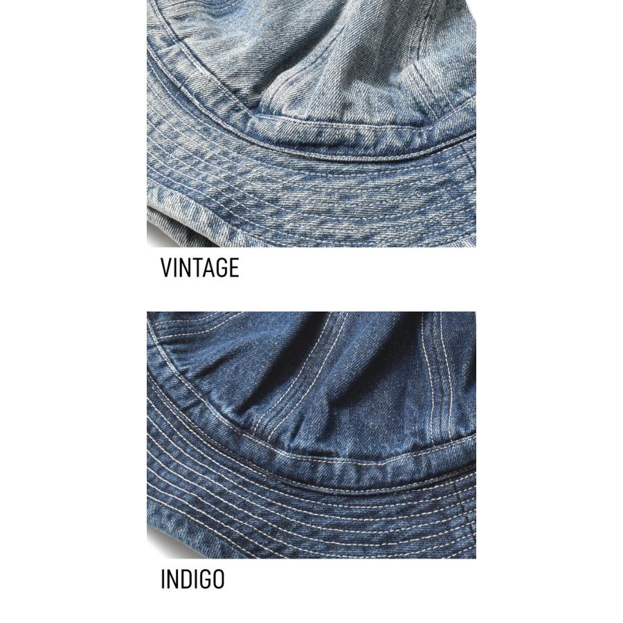 HOUSTON（ヒューストン） デニムハット ミリタリー アーミー メンズ