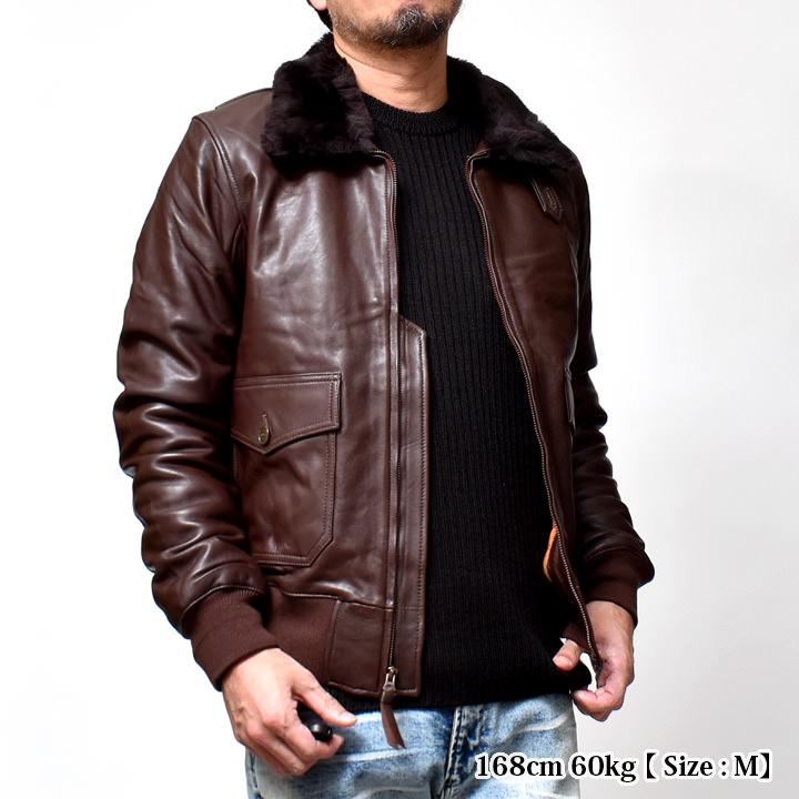 G-1 レザー フライトジャケット ミリタリー ヒューストン 30代 40代 50代