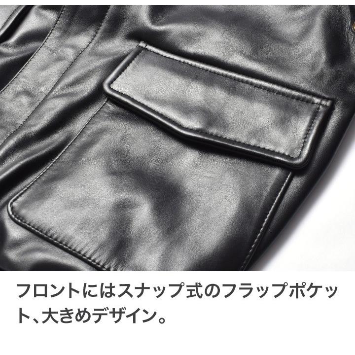 A-2 レザージャケット メンズ 本革 馬革 革ジャン アウター フライト