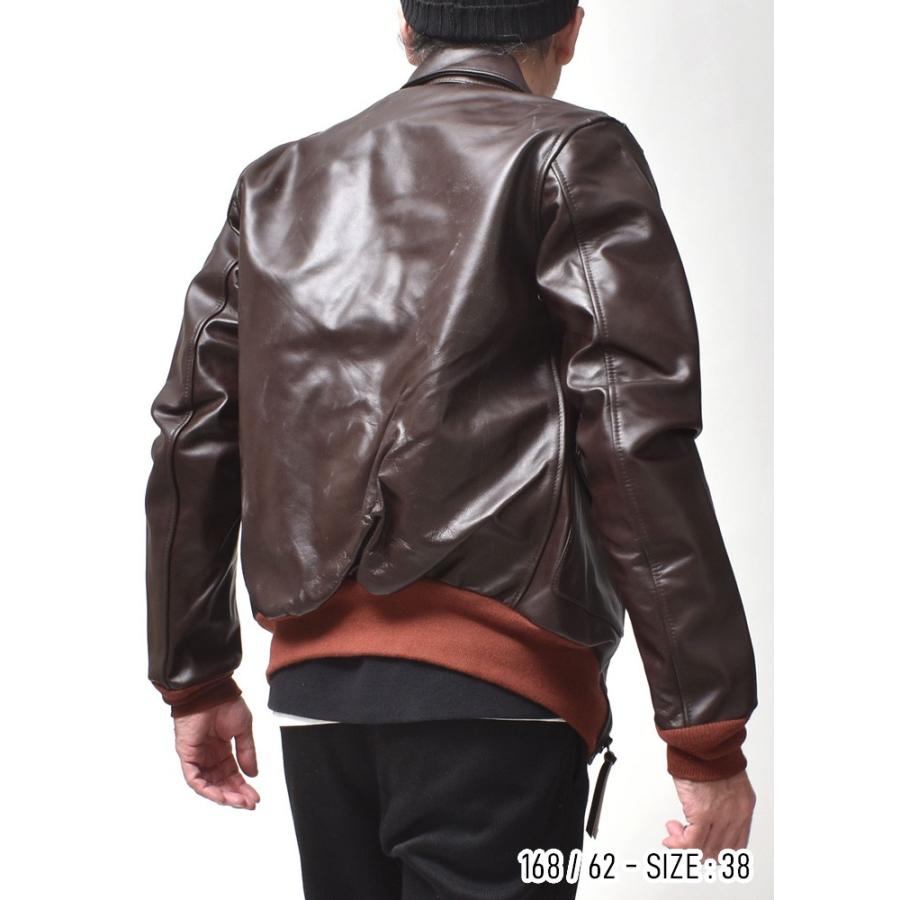 希少 A-2フライトジャケット　60s ダメージ レザージャケット A-2 レザージャケット メンズ 本革 馬革 革ジャン アウター フライト