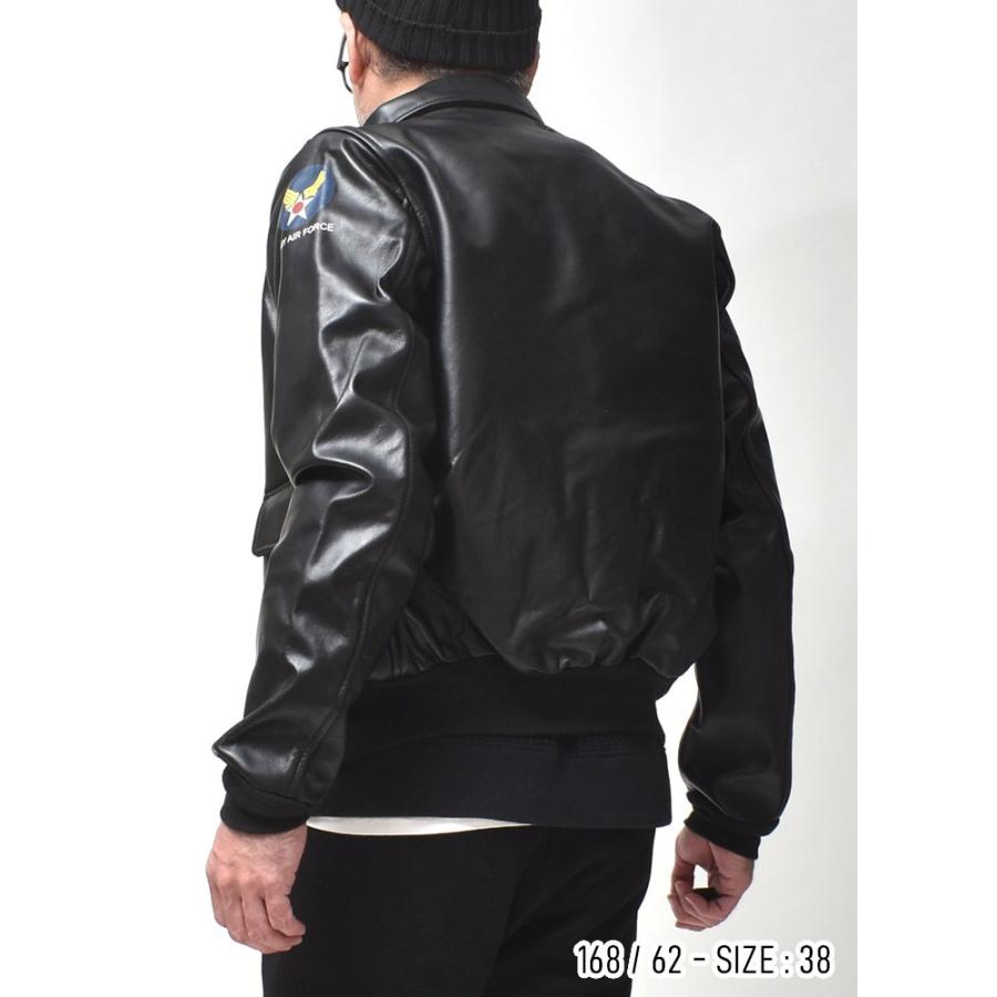A-2 レザージャケット メンズ 本革 馬革 革ジャン アウター フライト
