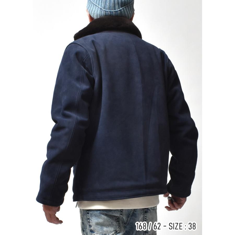 【希少】VANSON バンソン　40周年　デッキジャケット　裏ボア　XL 中古・古着通販】VANSON (バンソン) 裏ボアジャケット