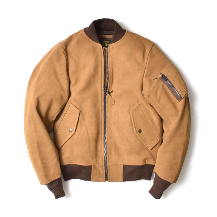 美品/希少✨HOUSTON フライトジャケット　羊革　ボア　ブラウン　40 Amazon | [ヒューストン] G-1 レザー フライトジャケット（羊革