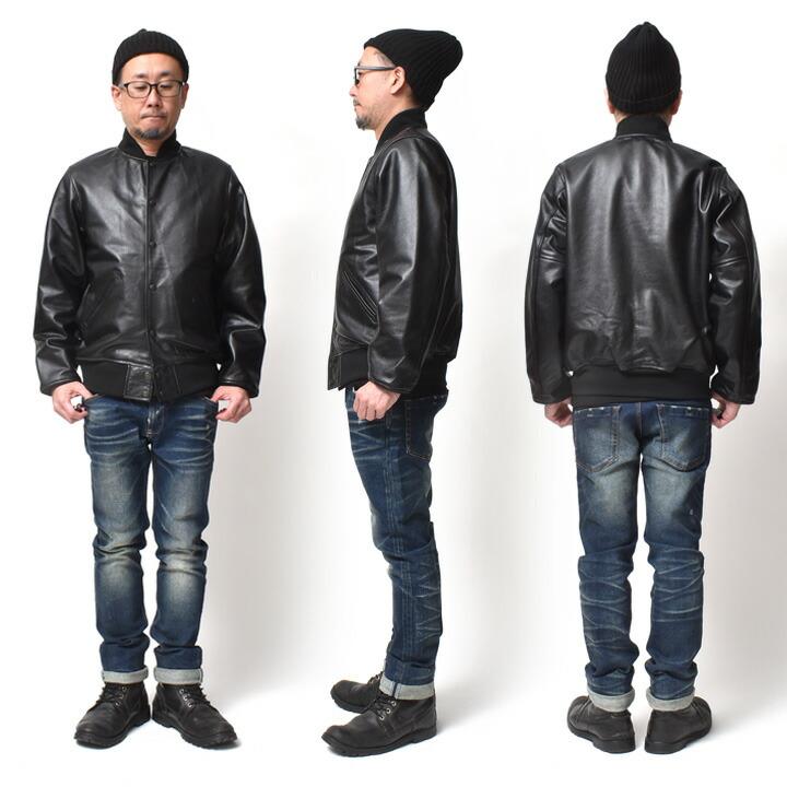 HOUSTON（ヒューストン） レザージャケット メンズ アウター