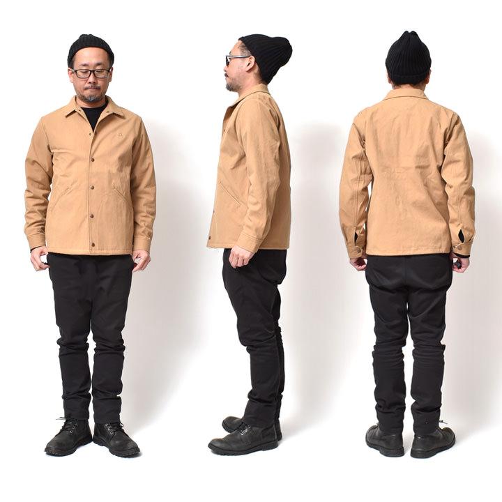 Branchworks（ブランチワークス） コーチジャケット メンズ 国産 無地