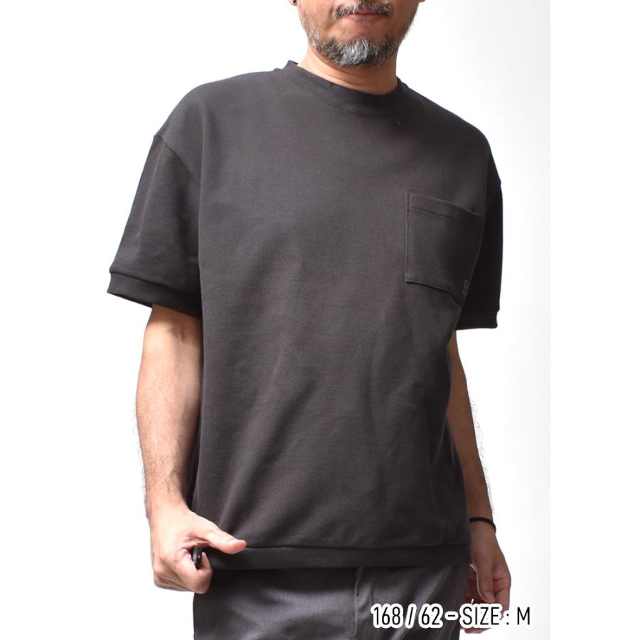 Branchworks（ブランチワークス） 鹿の子 厚手 半袖 Tシャツ メンズ