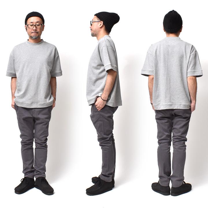 Branchworks（ブランチワークス） モックネック 半袖 Tシャツ メンズ