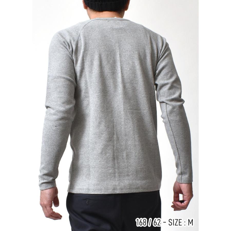 Branchworks（ブランチワークス） ロンT 無地 メンズ ストレッチ 日本