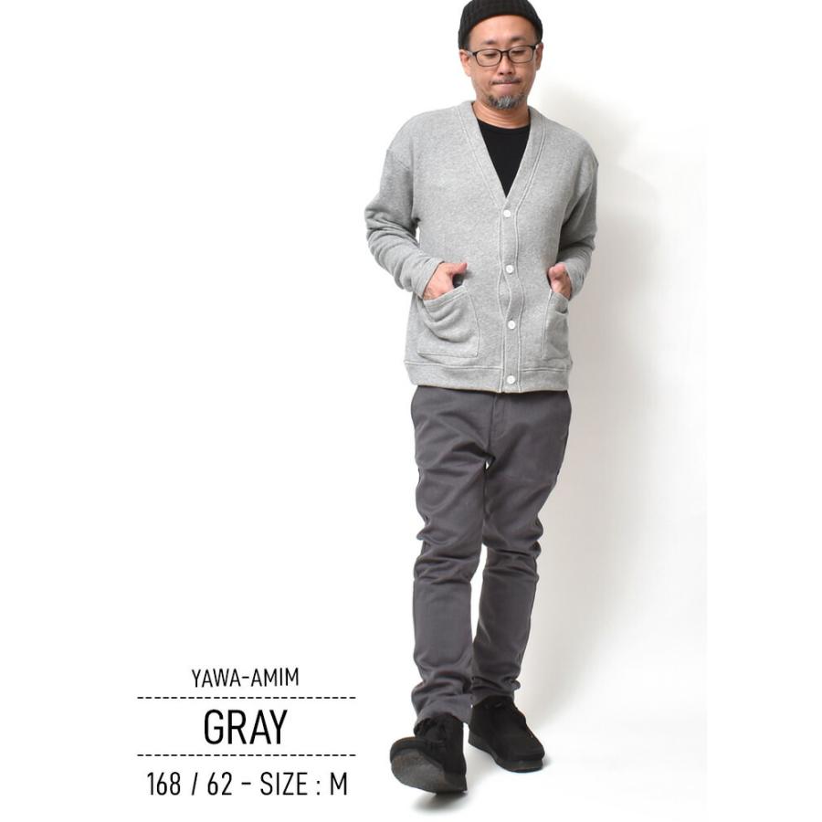 コットン スウェット カーディガン メンズ 秋 冬 おしゃれ アメカジ 30代 40代 50代 60代 | JEMORGAN | 17