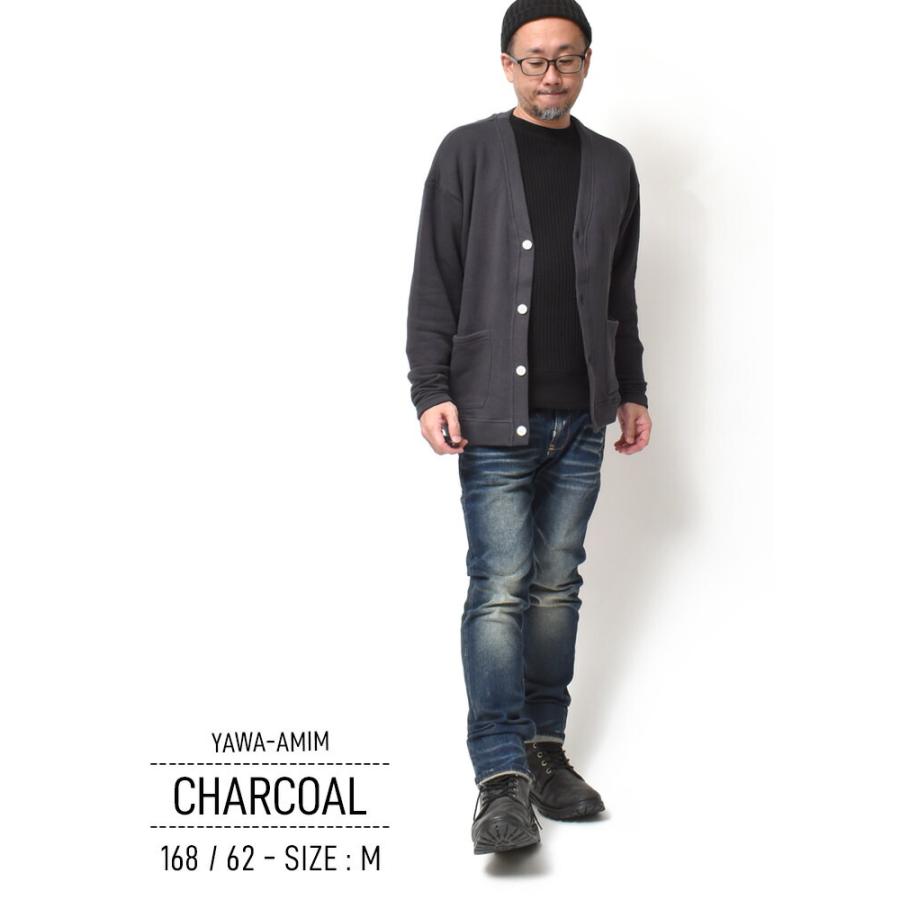 コットン スウェット カーディガン メンズ 秋 冬 おしゃれ アメカジ 30代 40代 50代 60代 | JEMORGAN | 19