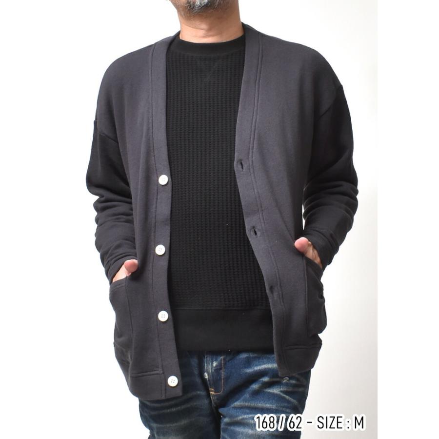 コットン スウェット カーディガン メンズ 秋 冬 おしゃれ アメカジ 30代 40代 50代 60代 | JEMORGAN | 20