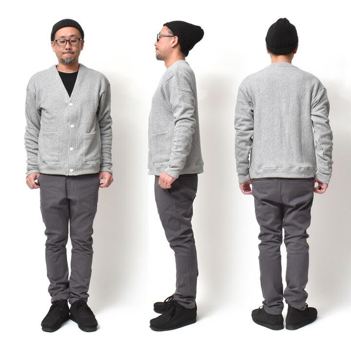 コットン スウェット カーディガン メンズ 秋 冬 おしゃれ アメカジ 30代 40代 50代 60代 | JEMORGAN | 21