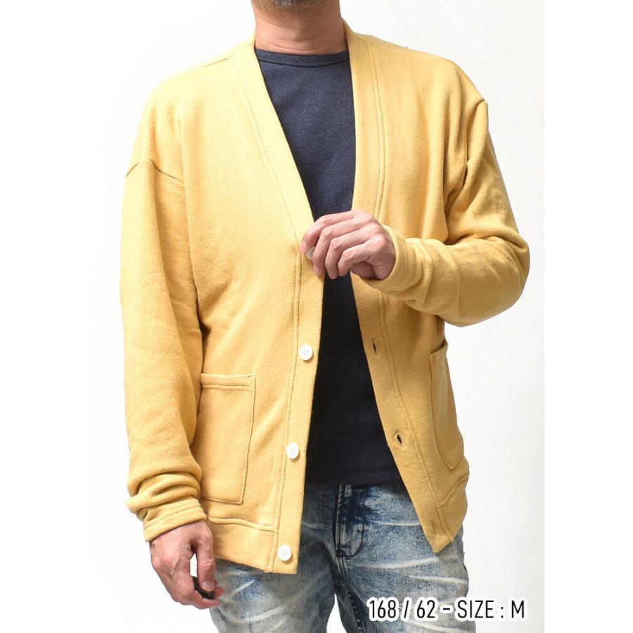 コットン スウェット カーディガン メンズ 秋 冬 おしゃれ アメカジ 30代 40代 50代 60代 | JEMORGAN | 12