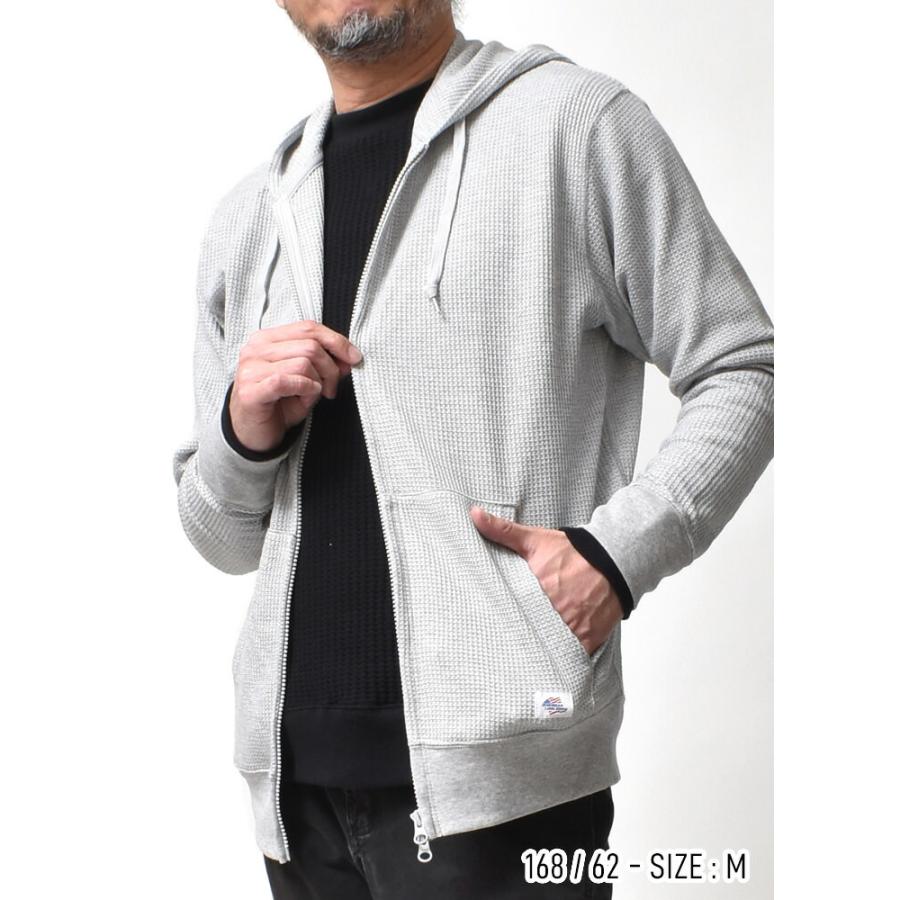 JEMORGAN（ジェーイーモーガン） パーカー メンズ サーマル 長袖 トップス カットソー ブランド おしゃれ アメカジ 30代 40代 ...