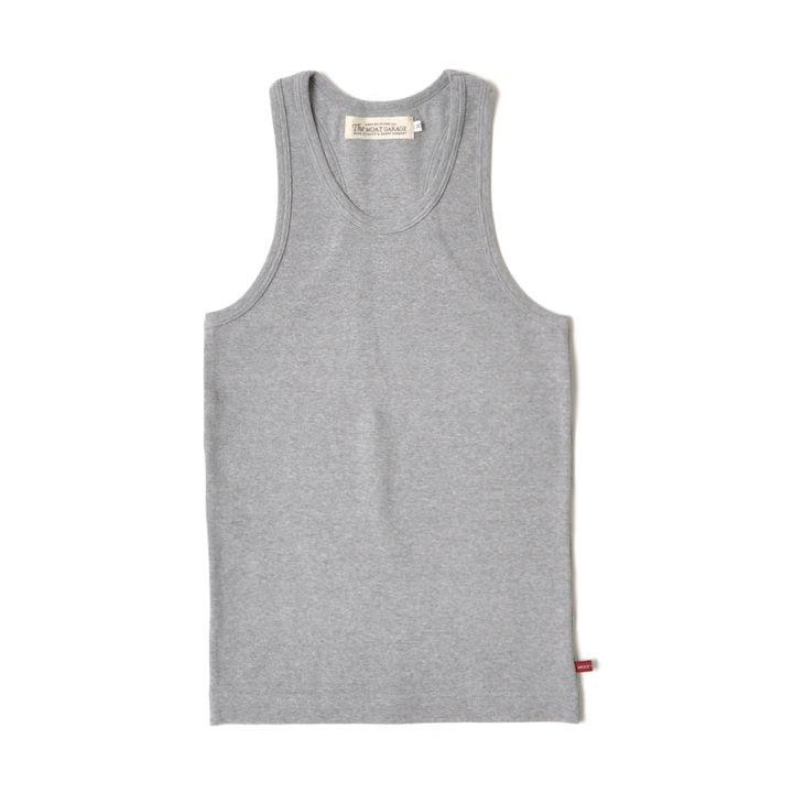 マッスルタンクトップ ストレッチ 厚手 タイトフィット 日本製 メンズ Mg 066 Ss Moat Garage モートガレージ 通販 Yahoo ショッピング