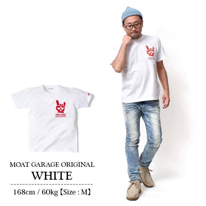 Tシャツ メンズ 半袖 アメカジ 厚手 大きいサイズ ブランド 着丈 短い Mg 094 Ss Moat Garage モートガレージ 通販 Yahoo ショッピング