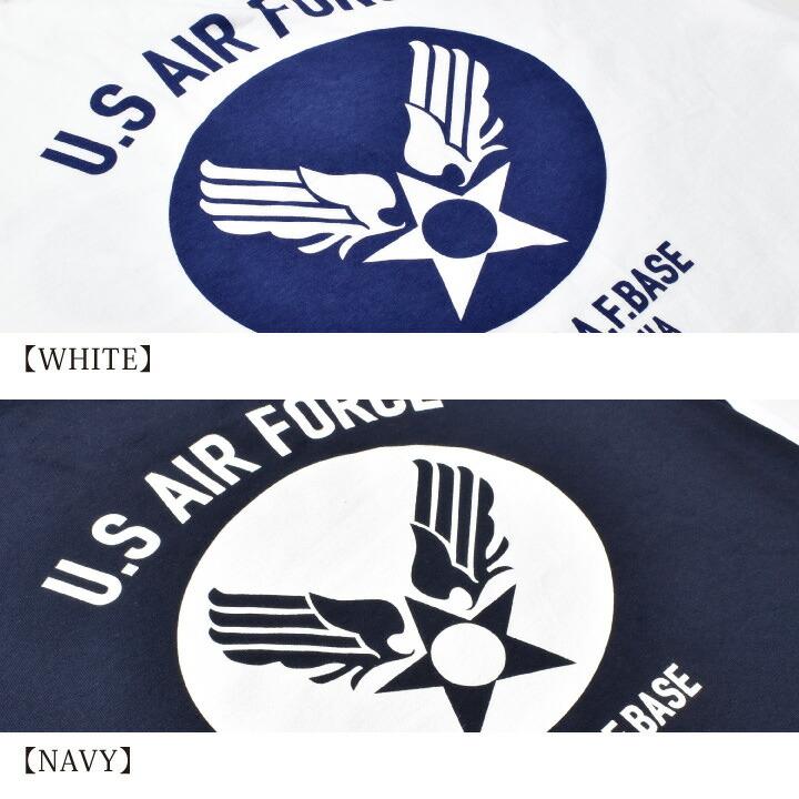 Tシャツ メンズ 半袖 エアフォース 世田谷ベース 所さん アメカジ 厚手