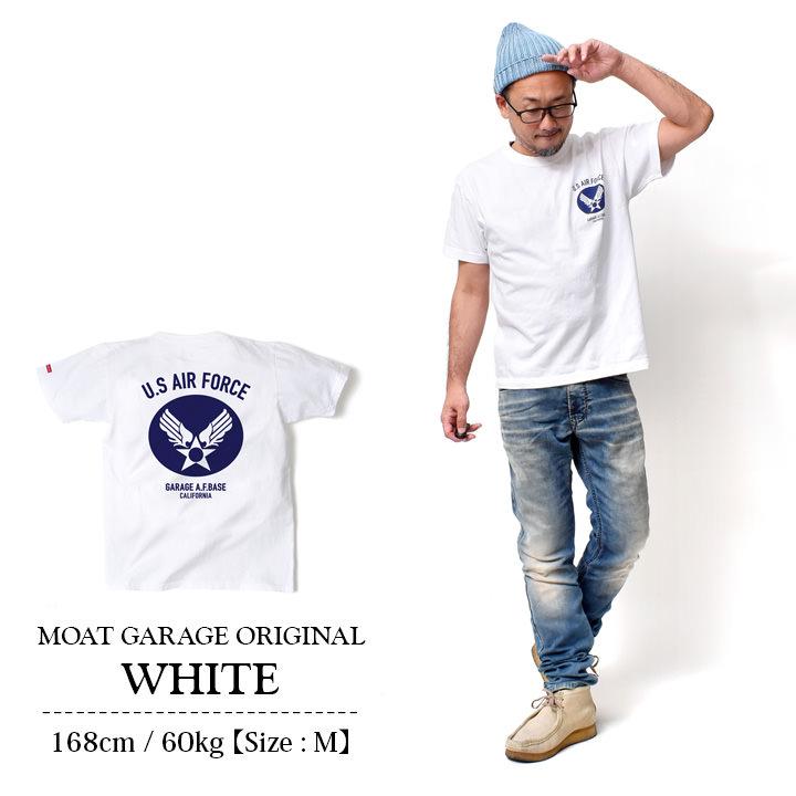 Tシャツ メンズ 半袖 エアフォース 世田谷ベース 所さん アメカジ 厚手