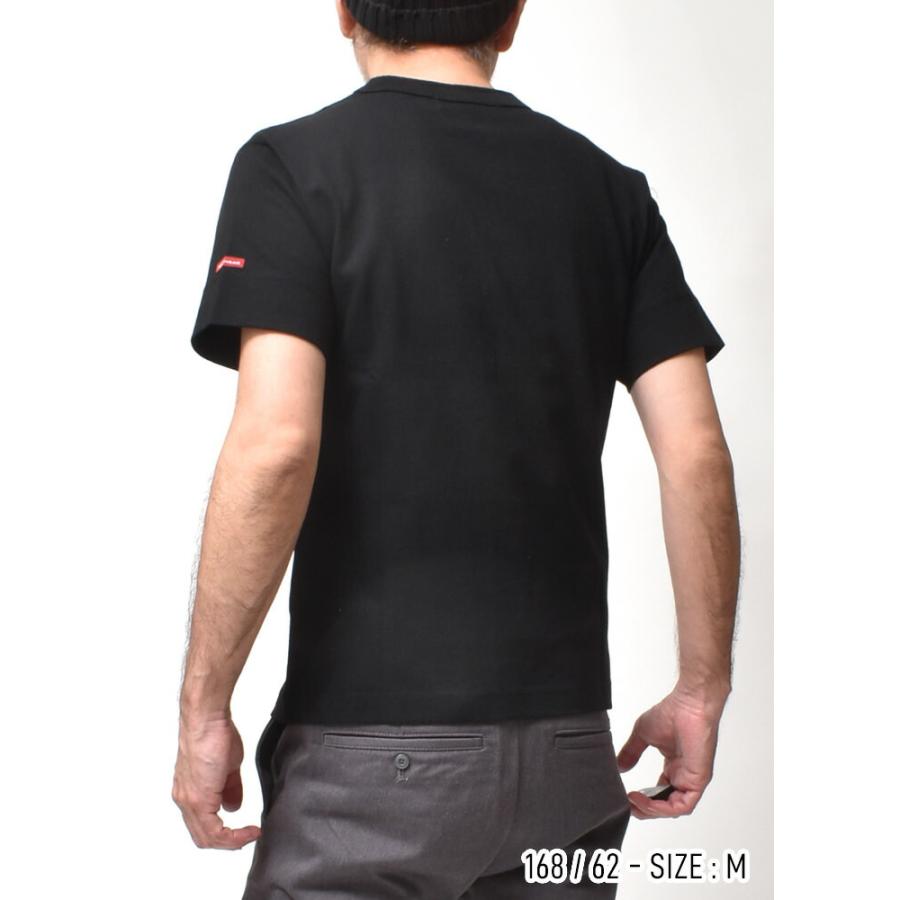 厚手 ヘンリーネック 半袖 Tシャツ メンズ 日本製 おしゃれ アメカジ