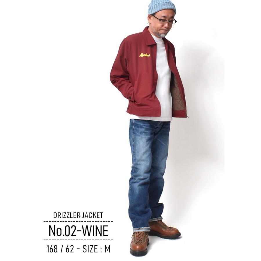 ドリズラージャケット 中綿キルティング メンズ アメカジ スウィング