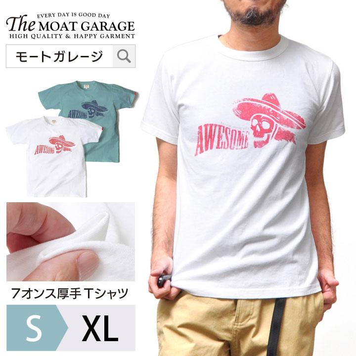 アメカジ Tシャツ メンズ 半袖 厚手 かっこいい おしゃれ 30代 40代 50代 Smc 0194 Ss Moat Garage モートガレージ 通販 Yahoo ショッピング
