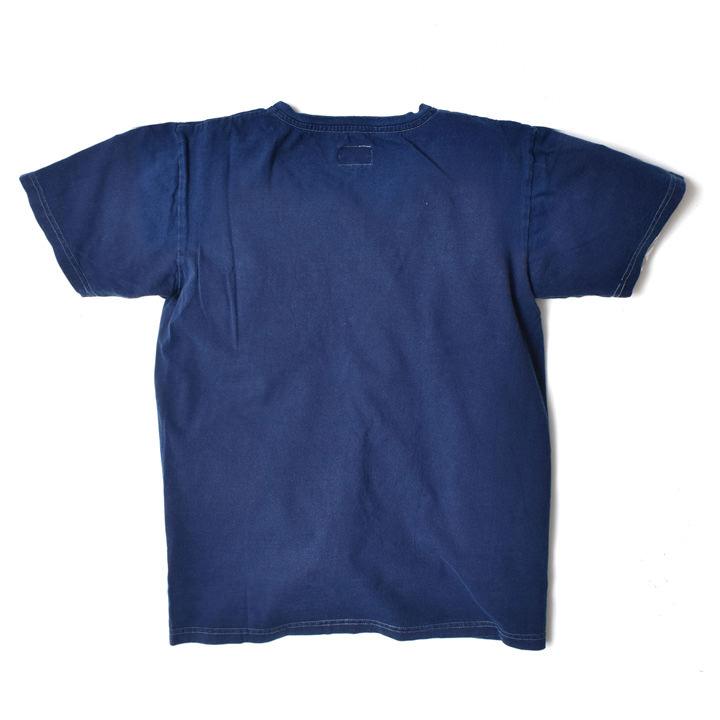 ヤバイTシャツ屋さん これからの季節にちょうどいいトレーナー インディゴ M 青 Vネック Tシャツ メンズ 半袖 国産 藍染 インディゴ アメカジ 大きい