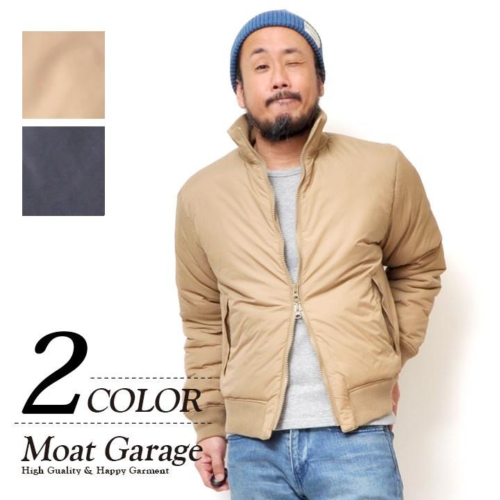 ナイロンタンカースジャケット アウター メンズ 春秋冬 カーキ ベージュ ブラック アメカジ Smo 0006 Jkt Moat Garage モートガレージ 通販 Yahoo ショッピング