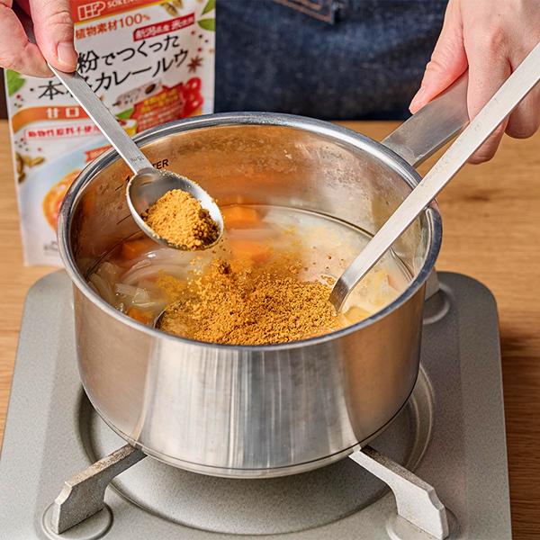 創健社 米粉でつくった本格カレールウ＜甘口＞ フレークタイプ 135g(6皿分) |  | 01