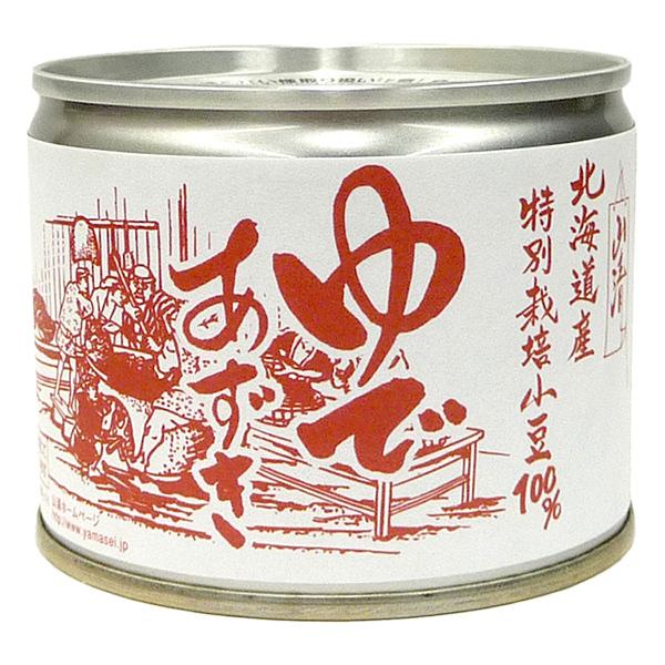 山清 北海道産特別栽培小豆 ゆであずき 200g | 