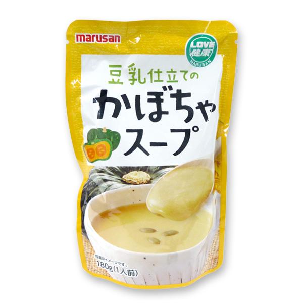 豆乳仕立てのかぼちゃスープ レトルト マルサン 180g | 